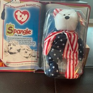 Ty Spangle Beanie Baby The Bear